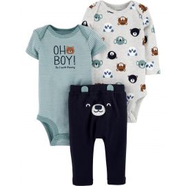Carter's Baby Boys 3-Piece Bear Little Character Set