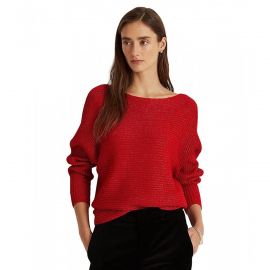Lauren Ralph Lauren Women's Dolman-Sleeve Boatneck Sweater