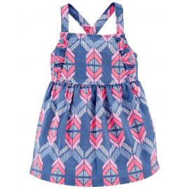 Carter's Baby Aztec Linen Dress