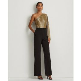 ONE-SHOULDER JUMPSUIT-RALPH LAUREN