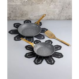 BROOKLYN STEEL CO. Constellation Fry Pan 2-Pc. Set Charcoal