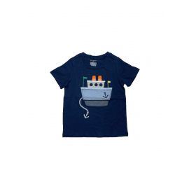 First Impressions Toddler Boys Chambray Boat Cotton T-Shirt