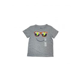 Epic Threads Little Boys Short Sleeve Flip Sequin Graphic T-shirt