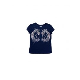 Epic Threads Little Girls Short Sleeve - Peacoat