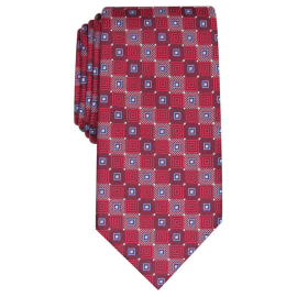 Perry Ellis Men's Sumner Geometric Neat Tie