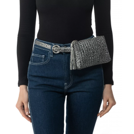 INC INTERNATIONAL CONCEPTS Convertible Quilted Leopard-Print Fanny Pack