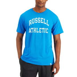 RUSSELL ATHLETIC Men's Archie Logo Graphic T-shirt In Astor Blue