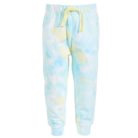 FIRST IMPRESSIONS   Kids' Toddler Boys Tie-dye Splash Jogger Pants In Sugar Blue