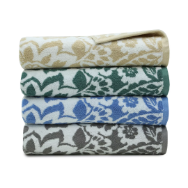 CHARTER CLUB Elite Scroll Paisley Cotton 13" x 13" Wash Towel