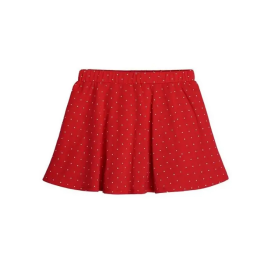EPIC THREADS Toddler Girls Polka Dot Print Scooter Skirt In Cherry Flame