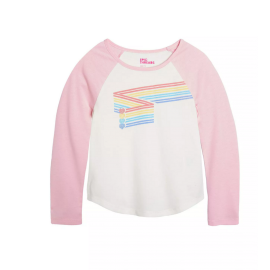 EPIC THREADS Little Girls Stripe Graphic T-shirt