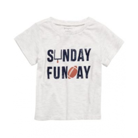 First Impressions Toddler Crewneck Short Sleeve Graphic Print T-Shirt