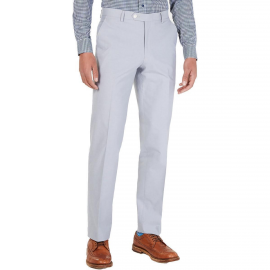 Tommy Hilfiger Men's Modern-Fit TH Flex Stretch Chambray Suit Pants 