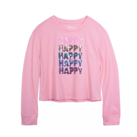 EPIC THREADS Little Girls Graphic T-shirt In Sunset Flamingo