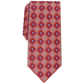 PERRY ELLIS Men's Classic Waller Neat Tie