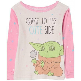 STAR WARS THE MANDALORIAN Kids' Toddler Girls Long Sleeve
