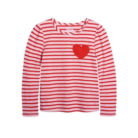 Epic Threads Toddler Girls Stripe Heart Pocket 