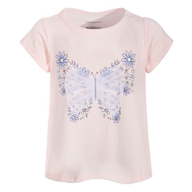 First Impressions Baby Girls Cotton Butterfly T-Shirt