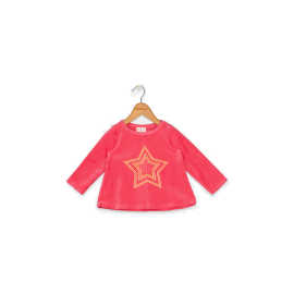 First Impressions Toddlers Girl Long Sleeve Graphic Print Top