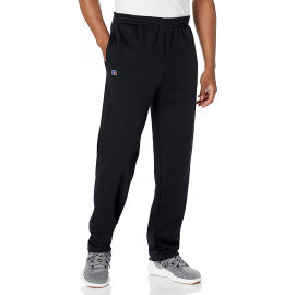 Russell Athletic Men's Cotton Classic Open Bottom Fleece Sweatpants
