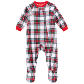 FAMILY PAJAMAS Matching Baby Stewart Plaid Footed