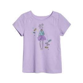 EPIC THREADS Toddler Girls Candy Graphic T-shirt In Lavender Pool