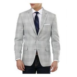 Tommy Hilfiger Mens Modern-Fit Flex Stretch Bright White 40L & 38 REG