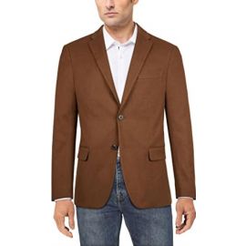 Tommy Hilfiger Men's Modern-Fit Solid Sport Coat - Vicuna