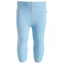FIRST IMPRESSIONS Kids' Baby Girl Ruffle Back Legging In Horizon Blue