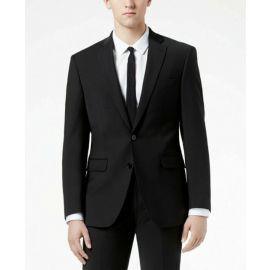 Calvin Klein Men's Slim Fit 2 Piece Suit Size 42R with Pants 35W