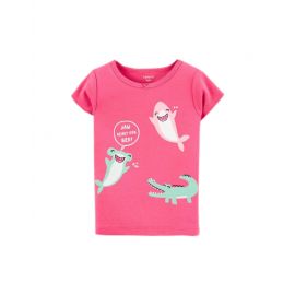 Carters Baby Shark 100% Snug Fit Cotton Shirt