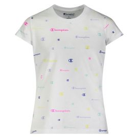 Champion Little Girls All Over Print Short Sleeve T-shirt
