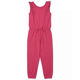 EPIC THREADS Toddler Girls Ruffle Trim Solid Jumpsuit