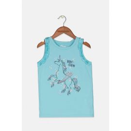 Epic Threads Kids Girl Round Neck Graphic Tank Top