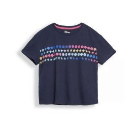 EPIC THREADS Big Girls Short Sleeve Graphic Crop Top T-shirt