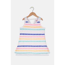 Epic Threads Kids Girl Scoop Neck Sleeveless Stripe Tank
