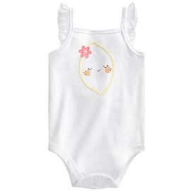 FIRST IMPRESSIONS BABY GIRLS LEMON BODYSUIT 