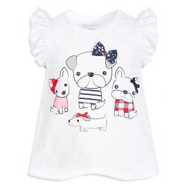 First Impressions Baby Girl's Puppy Pals T-Shirt